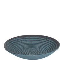 SERVING BOWL STONE 27X6CM STEEL BLUE, BALDWIN