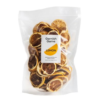 DRIED FRUIT LEMON 500G BAG, GARNISH GAME