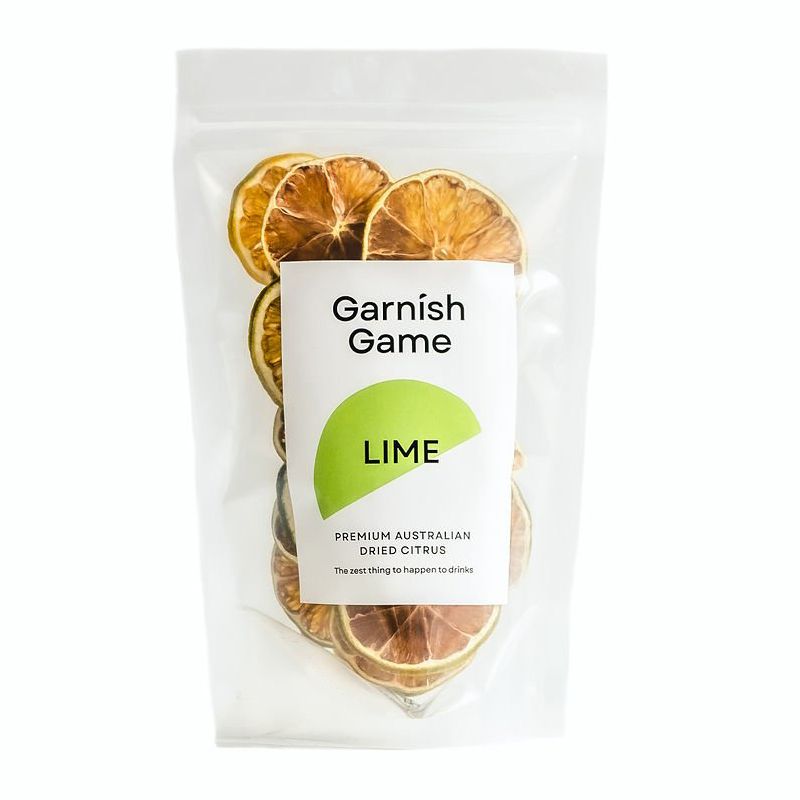 DRIED FRUIT LIME 30G BAG, GARNISH GAME