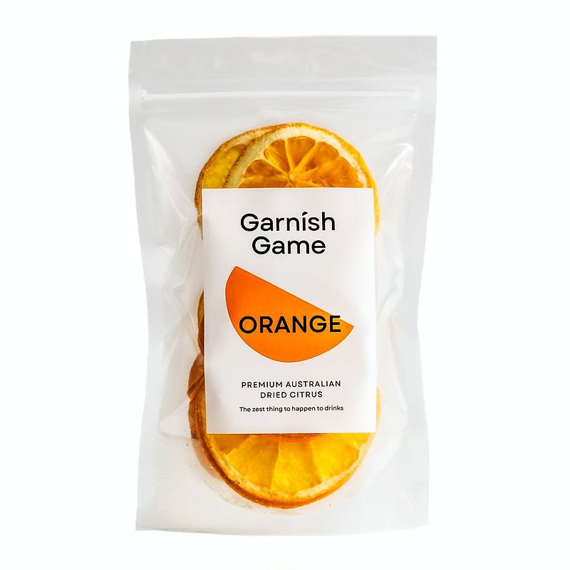 DRIED FRUIT ORANGE 30G BAG, GARNISH GAME