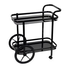 TROLLEY W/WHEELS BLACK, KROON