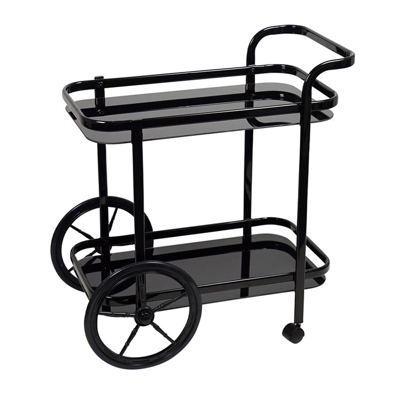 TROLLEY W/WHEELS BLACK, KROON