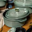 COCOTTE ROUND EUCALYPTUS 24CM/3.8LT, STAUB