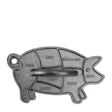 BURGER PRESS CAST IRON PIG LODGE