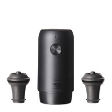 WINE SAVE PUMP ELECTRIC W/2 STOPPERS, VACUVIN