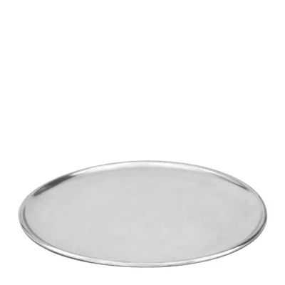 PIZZA TRAY 13IN/330MM ALUM, ROLLED EDGE