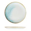 PLATE COUPE RND 217MM AQUAMARINE, CHURCHILL