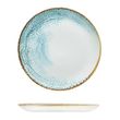 PLATE COUPE RND 288MM AQUAMARINE, CHURCHILL
