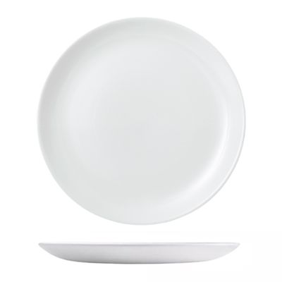 PLATE COUPE 165MM, SATIN WHITE CHURCHILL