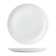 PLATE COUPE 217MM, SATIN WHITE CHURCHILL