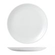 PLATE COUPE 260MM, SATIN WHITE CHURCHILL