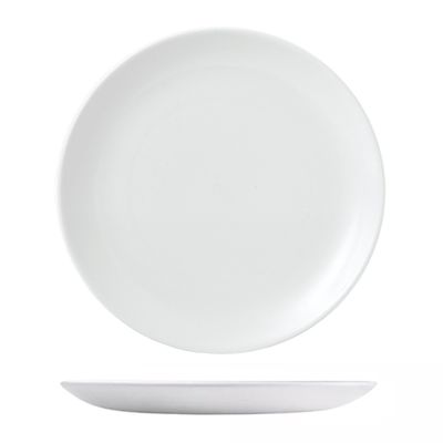 PLATE COUPE 260MM, SATIN WHITE CHURCHILL