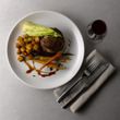 PLATE COUPE 260MM, SATIN WHITE CHURCHILL
