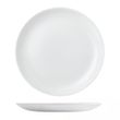 PLATE COUPE 288MM, SATIN WHITE CHURCHILL