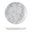 PLATE COUPE PEARL GREY 288MM, KINTSUGI