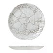 PLATE COUPE AGATE GREY 288MM, KINTSUGI