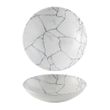 BOWL COUPE PEARL GREY 182MM, KINTSUGI