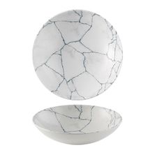 BOWL COUPE PEARL GREY 182MM, KINTSUGI