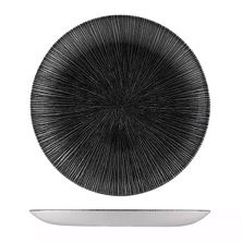 PLATE AGANO BLACK 165MM CHURCHILL STUDIO