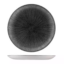 PLATE AGANO BLACK 288MM, CHURCHILL STUDIO