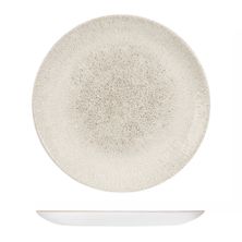 PLATE AGATE 260MM, CHURCHILL RAKU