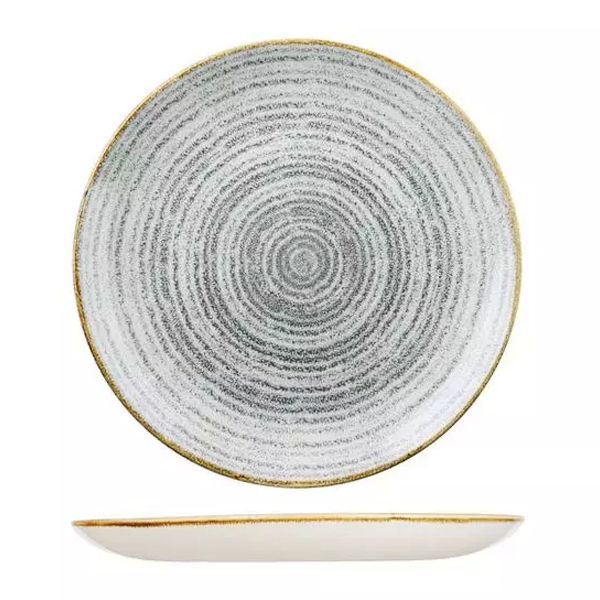 PLATE STONE GREY 288MM, CHURCHILL STUDIO