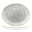 CHURCHILL STUDIO PLATTER STONE GREY