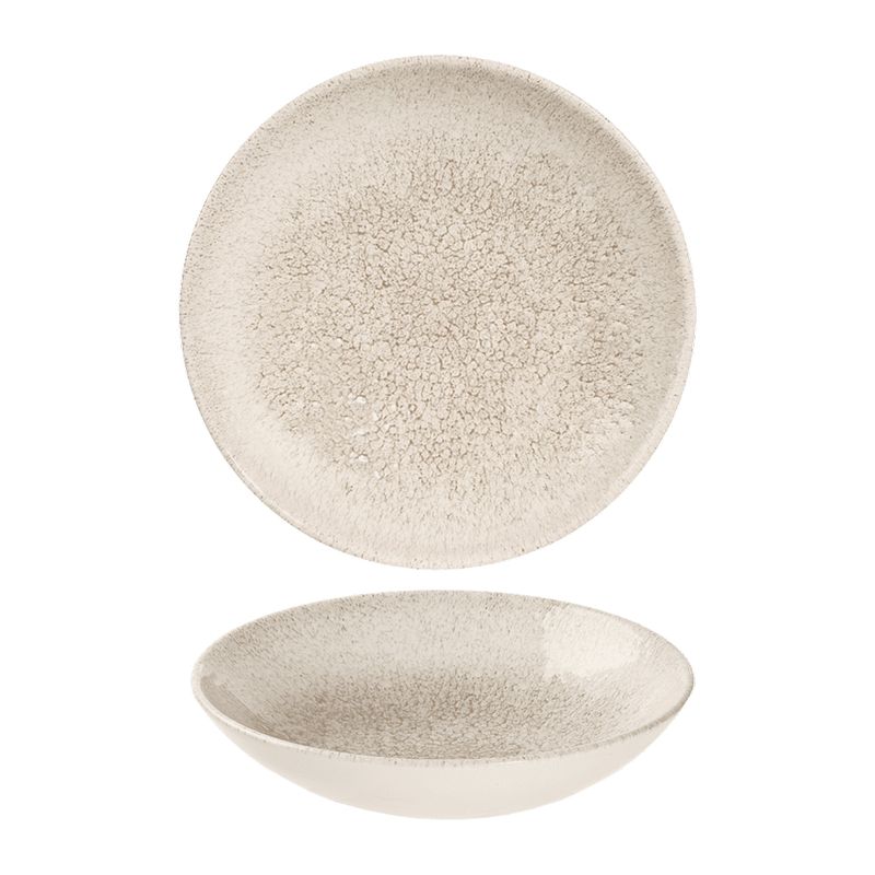 BOWL AGATE 182MM, CHURCHILL RAKU