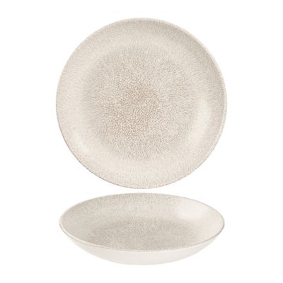 BOWL AGATE 248MM, CHURCHILL RAKU