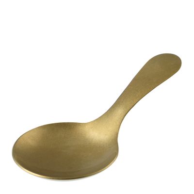 SPOON CANAPE 90MM GOLD MODA VINTAGE