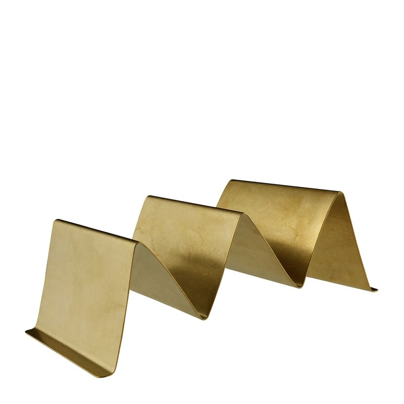 TACO STAND 3 COMP GOLD MODA VINTAGE