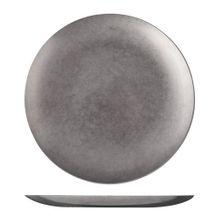 PLATE COUPE RND S/S 130MM MODA VINTAGE