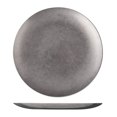 PLATE COUPE RND S/S 130MM MODA VINTAGE