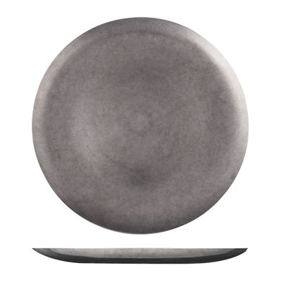 PLATE COUPE RND S/S 210MM MODA VINTAGE