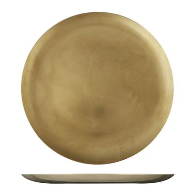 PLATE COUPE RND GOLD 210MM MODA VINTAGE
