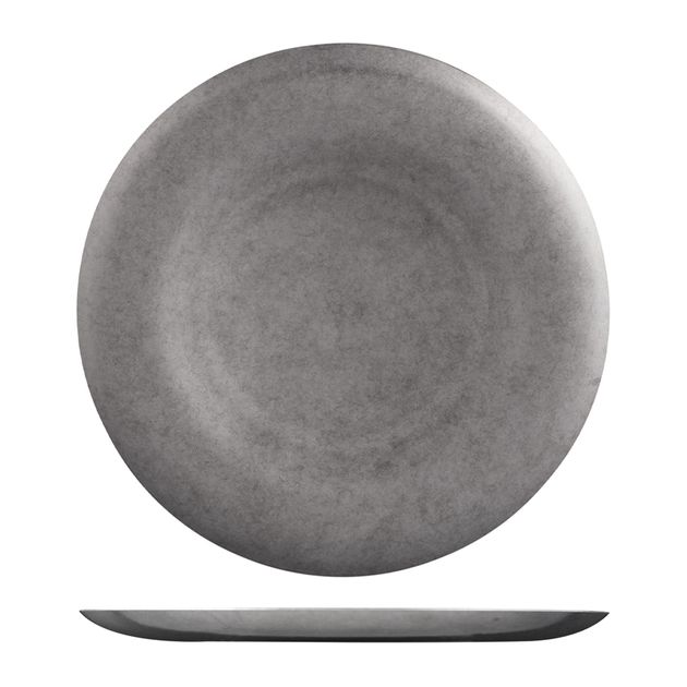 Shop PLATE COUPE RND S/S 230MM MODA VINTAGE - Chef’s Hat