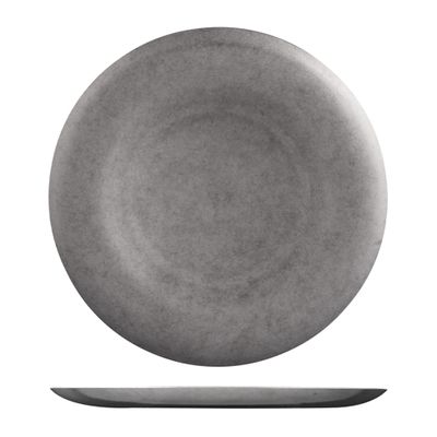 PLATE COUPE RND S/S 230MM MODA VINTAGE