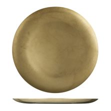 PLATE COUPE RND GOLD 230MM MODA VINTAGE