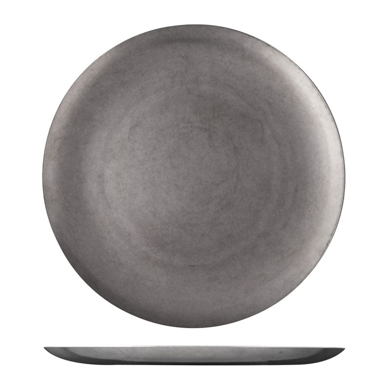 PLATE COUPE RND S/S 260MM MODA VINTAGE