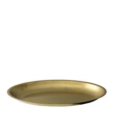 TRAY OVAL DEEP GOLD 300X182MM MODA VINTAGE