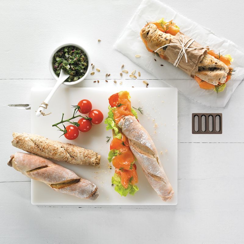 MINI BAGUETTE MOULD 150ML SILICONE, LEKUE