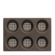 BREAD ROLL MOULD 75ML SILICONE, LEKUE