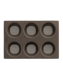 BREAD ROLL MOULD 75ML SILICONE, LEKUE