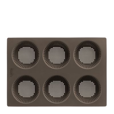 BREAD ROLL MOULD 75ML SILICONE, LEKUE