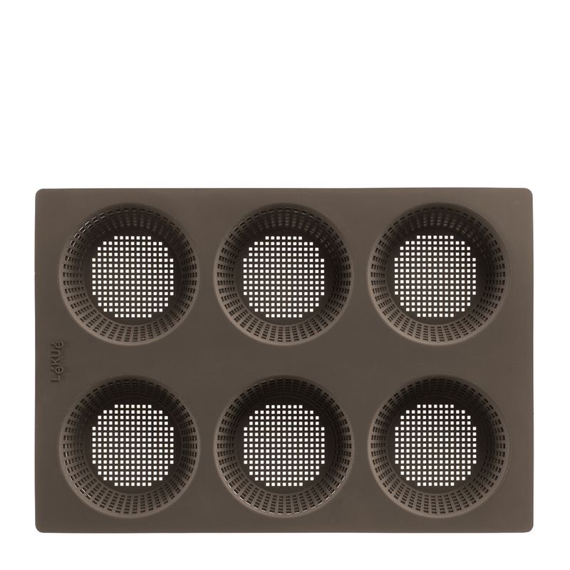 BREAD ROLL MOULD 75ML SILICONE, LEKUE