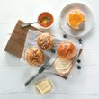 BREAD ROLL MOULD 75ML SILICONE, LEKUE