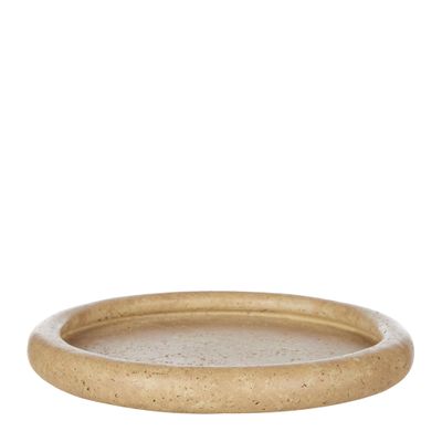 TRAY ROUNDED NATURAL 25X3CM, NORMA