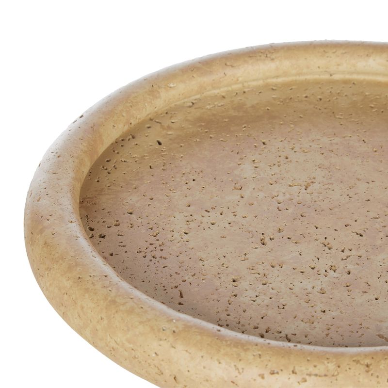 TRAY ROUNDED NATURAL 25X3CM, NORMA