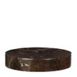 PLATE MARBLE RND 15X2.7CM BRWN, ACADEMY