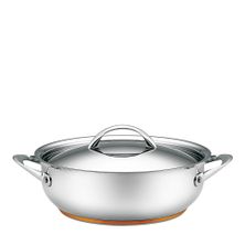 SAUTEUSE W/LID 28CM, ESSTEELE PER VITA
